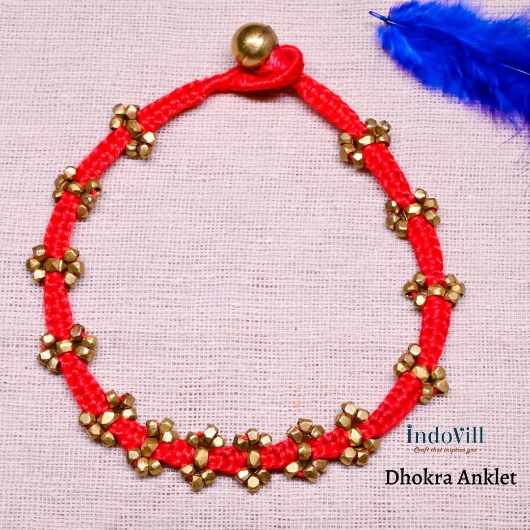 Silk hot sale thread anklet