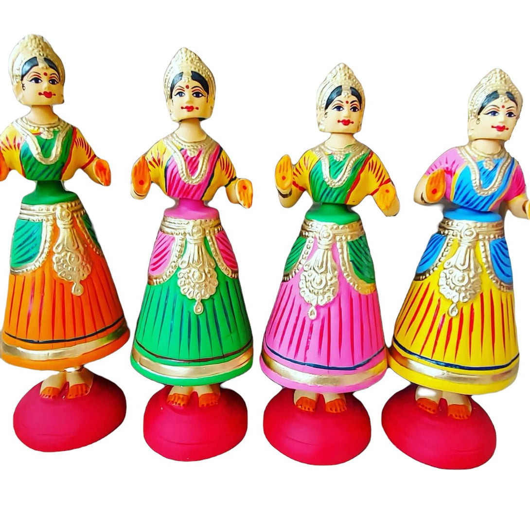 Handicraft Kondapalli Dancing Doll | Kondapalli Aatabomma - IndoVill